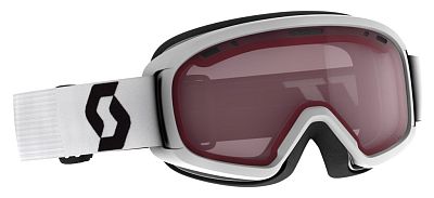 Превью Детские горнолыжная маска Маска горнолыжная SCOTT Junior Witty Mineral White Black/Enhancer (271827-7884004)